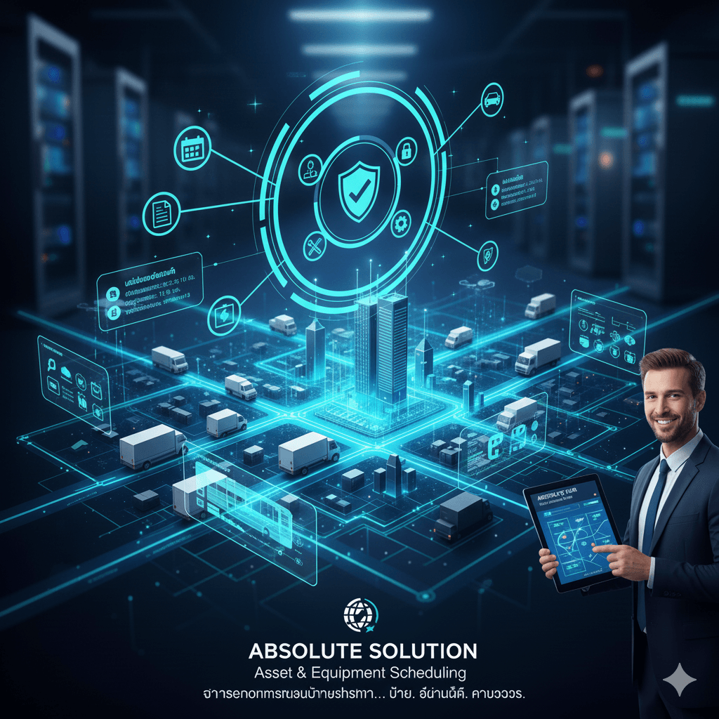 จัดการเอกสารรถง่ายขึ้น: ระบบ AES (Asset & Equipment Scheduling) ช่วยแจ้งเตือนอัตโนมัติสำหรับการต่อทะเบียน, ประกัน, และบำรุงรักษาเชิงป้องกัน