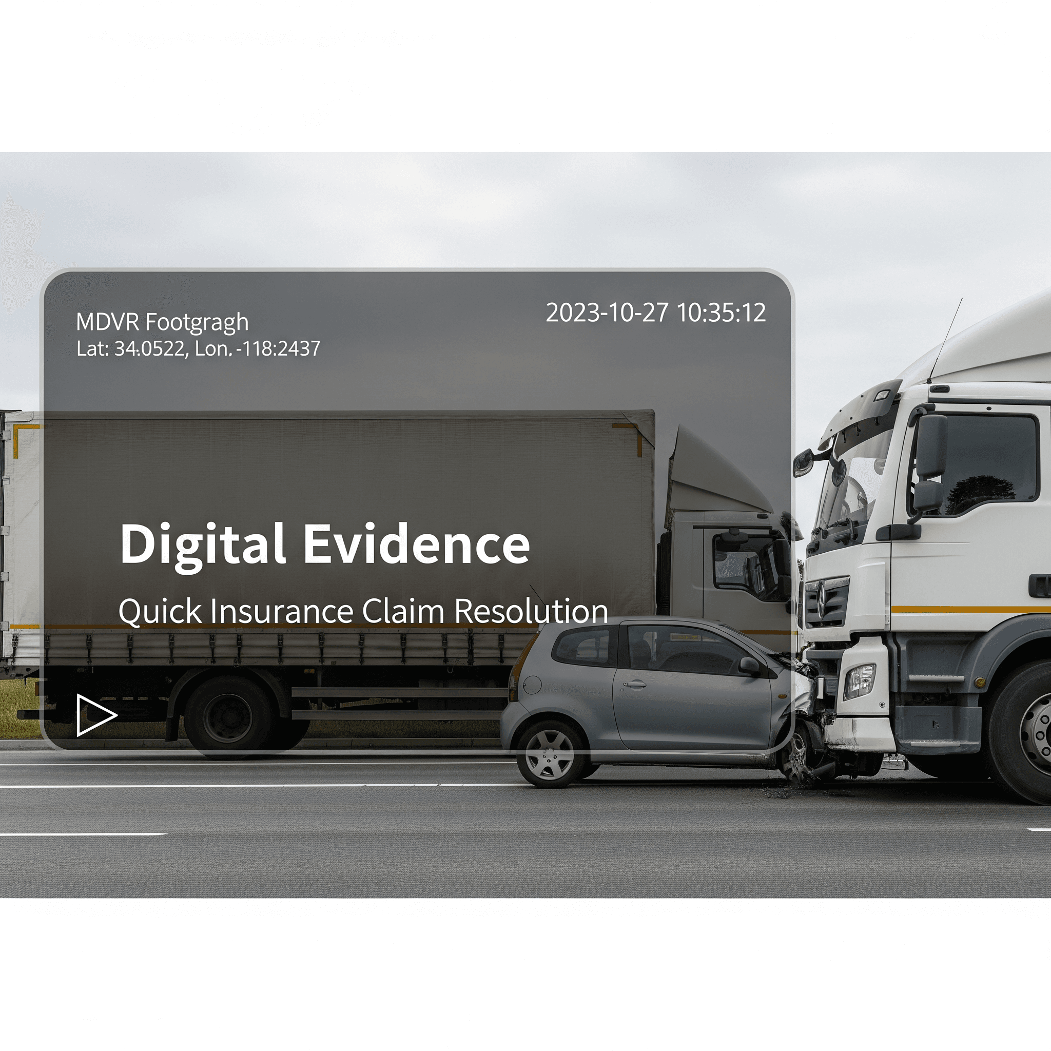 "หลักฐานดิจิทัล" ที่ขาดไม่ได้: MDVR กล้องวงจรปิดติดรถยนต์ ช่วยบริษัทโลจิสติกส์ยุติข้อพิพาทและเคลมประกันได้เร็วขึ้น